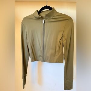Balance Athletica Sage Green Zip-Up Jacket
